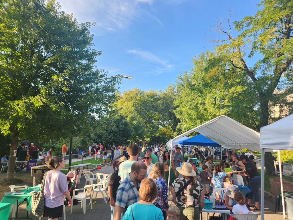 Picture from 2024 Graceland West neighborhood fest.